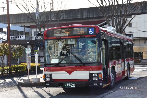 関東自動車 西那須野駅 馬頭車庫