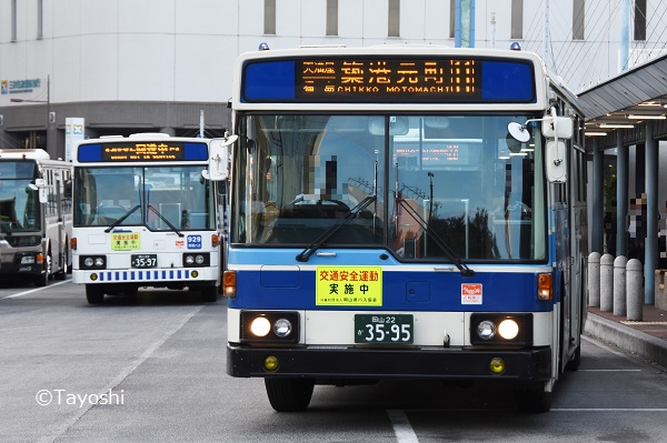 岡電バス3595